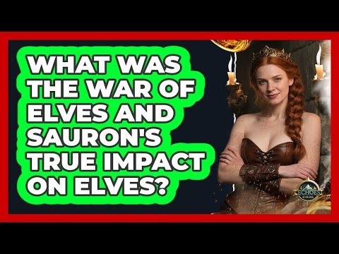 What Was The War Of Elves And Sauron's True Impact On Elves? - Echoes Of The Ring