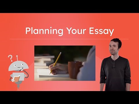 Planning Your Essay - Outlining for Expository Writing