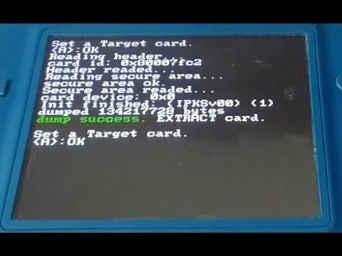Dumping DS saves and ROM carts!