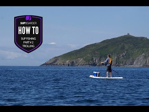 Stand Up Paddleboard Fishing # 2 Trolling / How to Video