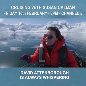 Tune into #CruisingWithSusan this Friday at 8pm for a magical whale-spotting trip. Love from Susan and Team x | Susan Calman