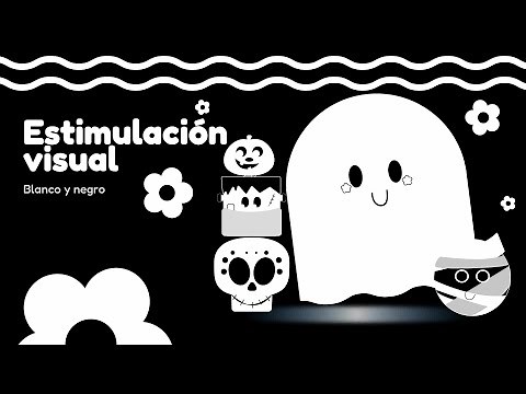 Video en blanco y negro para bebes 0 a 3 meses