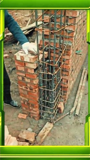Building Pillar Construction Process for Strong Structural Support