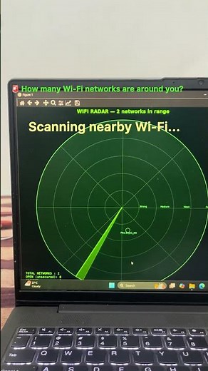 WiFi Radar Scanner — See Every Hidden Network Nearby 📡🔥💻
