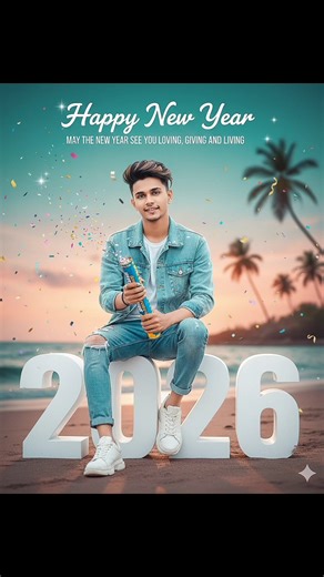 Happy New Year 2026 Photo Editing | New Year Ai Photo Editing 2026 #picasrt #edit #ai #tutorial