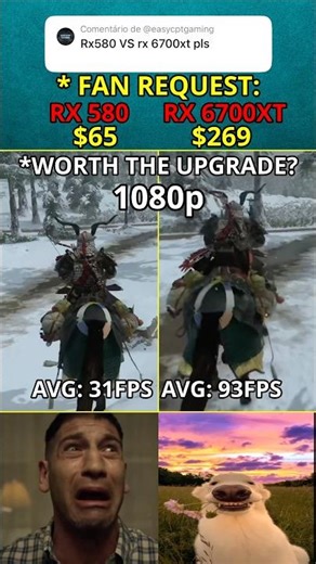 RX 580 vs RX 6700 XT — Worth the Upgrade? FAN REQUEST 306