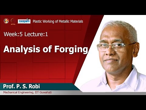 Lec 14: Analysis of Forging