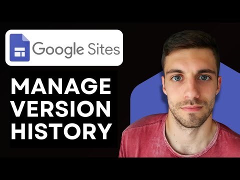 How to Manage Version History in Google Sites 2026 (Google Sites Tutorial)
