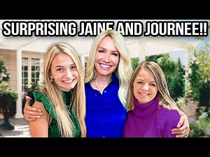 SURPRISING Jaine and JourNee while on their MISSIONS!