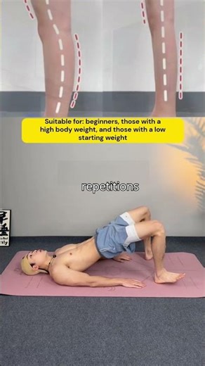 Fix Knee Hyperextension FAST 🔥 Simple Glute Exercise for Leg Shape Correction