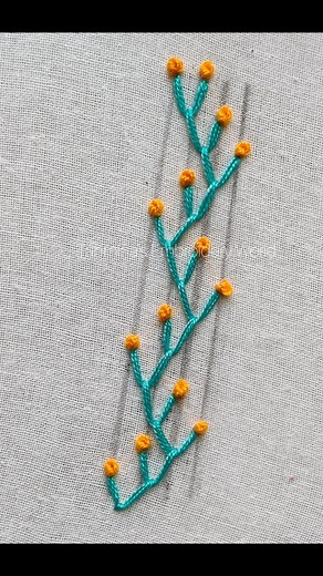 48K views · 825 reactions | Super easy borderline tutorial for the beginners 殺殺 #stitch #embroidery #borderline | Tahmina's Embroidery World | Facebook