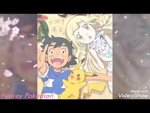 Aureliashipping ash x Lillie amv-love story ♡