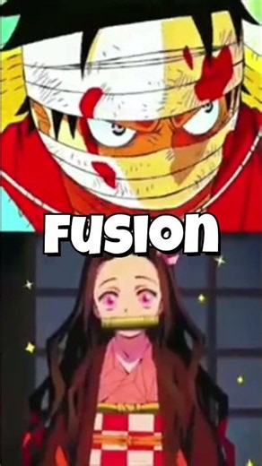 🔥 LUFFY + NEZUKO FUSION?! 😱 The Ultimate Anime Hybrid! | One Piece x Demon Slayer