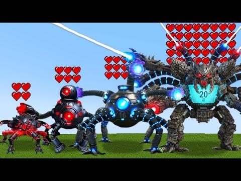 Which NEW EVOLUTION Of OMNIDROID Mobs is IMMORTAL in Minecraft?