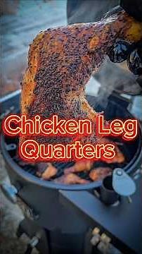 Smoked Chicken Leg Quarters on Drum Smoker | Juicy Meat & Crispy Skin #chicken #bbq #bbqchicken