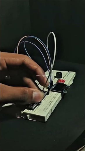POV: Its 3 AM and the code finally works.Want to build own mini desktop hardware game Comment "code"