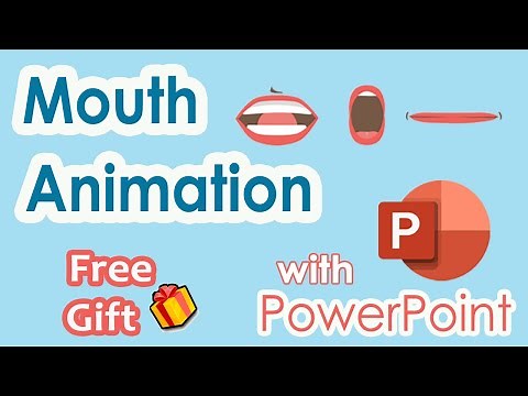 How to make a Talking Animation with PowerPoint in 5 minutes | Mouth Animation #Tutorial