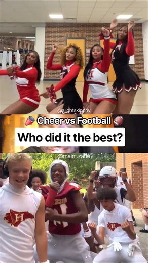 ❤️🖤🤍🔥 Cheer Football Dance Moves #cheer #cheerleading #dance #school #students #challenge #football