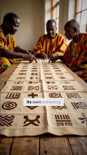 These Symbols Carried Moral Law in West Africa #blackhistory #ancienthistory #blackhistorymonth