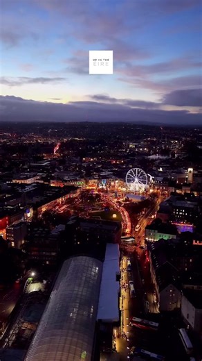 The Christmas Market is officially open! 🎄🎡✨ 📸 @upintheeire 📍 Galway, Ireland #ChristmasMarket #EyreSquare #Galway #Ireland #VisitGalway | Visit Galway