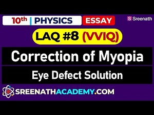 Physics PYQs | SSC | Correction of Myopia | Eye Defect Solution (TS, AP)