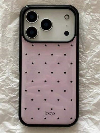 Cute Minimalist Shiny Star Design Shockproof Phone Case, Suitable For IPhone 17 Pro Max, 11, 12, 13, 14, 15, 16 Pro Max, IMD Anti-Fall Protective Cover | SHEIN