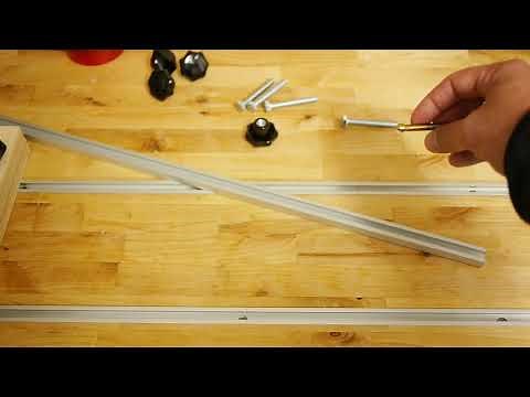 T-Track system for the workbench