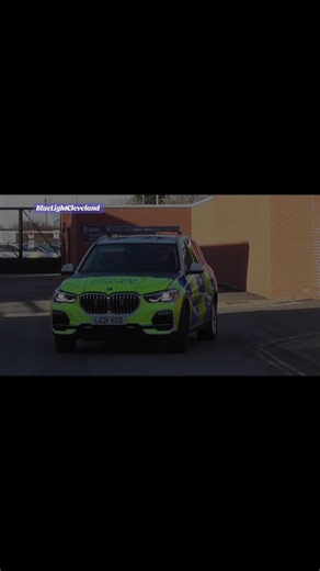 BMW X5 G05 ARV Leaves Middlesbrough Police Headquarters