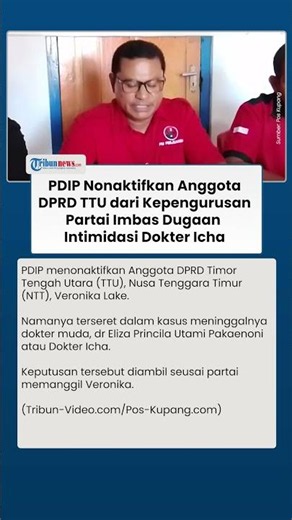 Despite Denying Intimidating Dr. Icha, TTU Regional House of Representatives Member Veronika Lake...