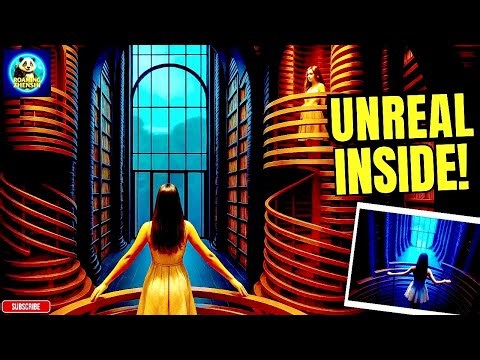 Step Inside This Unreal Library Architecture 😲 | A Library Like No Other!