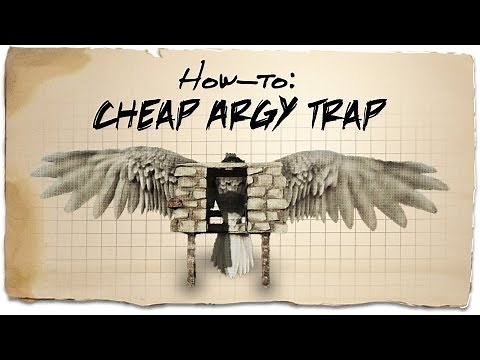 How to build a cheap Argentavis trap (SEE DESCRIPTION) | ARK: Survival Evolved | Building Tips