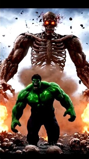 Hulk vs kankal 😱 Lekin Aage Jo Hua Woh Dil Tod Dega #shorts #hulk #ai