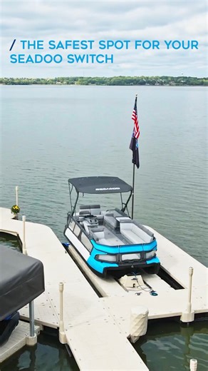 8K views · 30 reactions | The premiere docking solution for your SeaDoo Switch! With enhanced entrance designs, the Wave Armor Pro 170 and Pro 220 with conversion kit offers perfect alignment and keeps your valuable craft entirely out of the water. #wavearmor #Boating #seadoo #seadooswitch | Wave Armor | Facebook