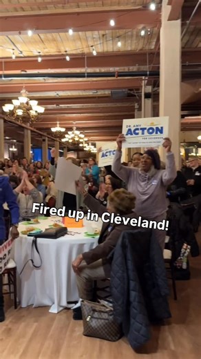 Dr. Amy Acton on Instagram: "Incredible Women for Amy event in Cleveland tonight! Thank you to the 216 🙌"