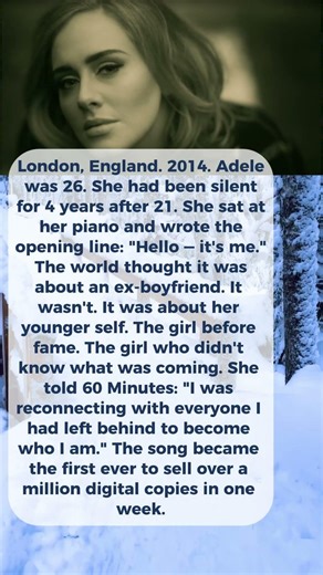What Adele Wrote "Hello" About That Nobody Realized Will Destroy You