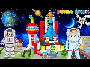 Yuta Mio Naik Roket Terbang Luar Angkasa 😱 | Rumah Yuta jadi Markas Roket | Sakura School Simulator