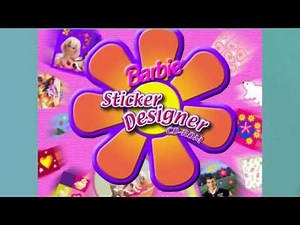 Barbie Sticker Designer
