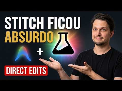 Google Stitch is FREE and Now Does This (Direct Edits + Antigravity)