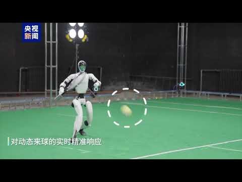 World First! China Creates Fully Autonomous Tennis-Playing Humanoid Robot