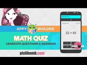 AppyBuilder: [Part 1] Math Whiz Quiz