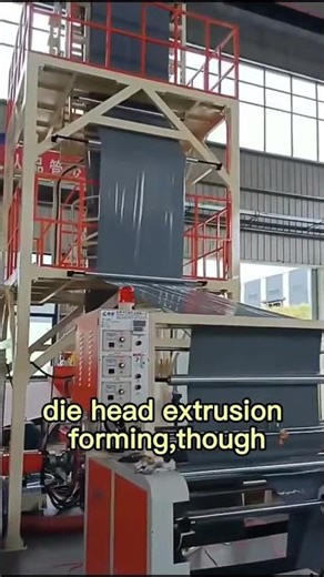 ABC three-layers co-extrusion film blowing machine#Dexinda#filmblowingmachine#Chinaplas2026