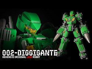 LEGO MOC Robot "Diggigante" | Original Construction Machine Mech