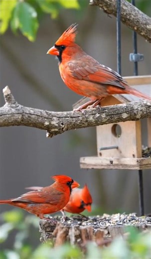 When a Cardinal appears, an angel is near #cardinalbird