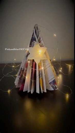 Transform Magazines into StunningChristmas Trees 🌲 🎄