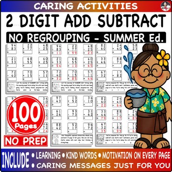 2  Digit Addition & Subtraction without Regrouping  Easy Solve Plus - Summer Ed.