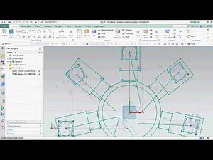 NX sketch COPY and PASTE tutorial|siemens nx |RK CAD CAM