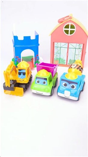 Satisfying Unboxing & Review Pinkfong Baby Shark tracked excavator ASMR #toys #babyshark