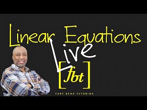 Solving Linear Equations Live [fbt]