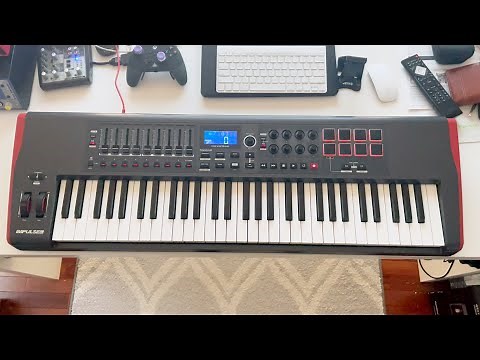 Novation Impulse 61 USB Midi Controller Keyboard, 61 Keys - Review