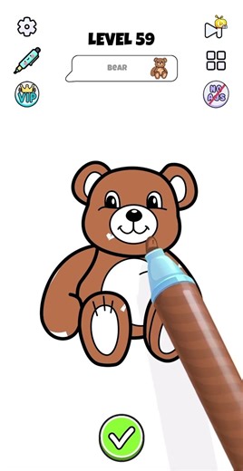 “Cute Bear Coloring 🐻 | Relaxing & Satisfying Color Video”